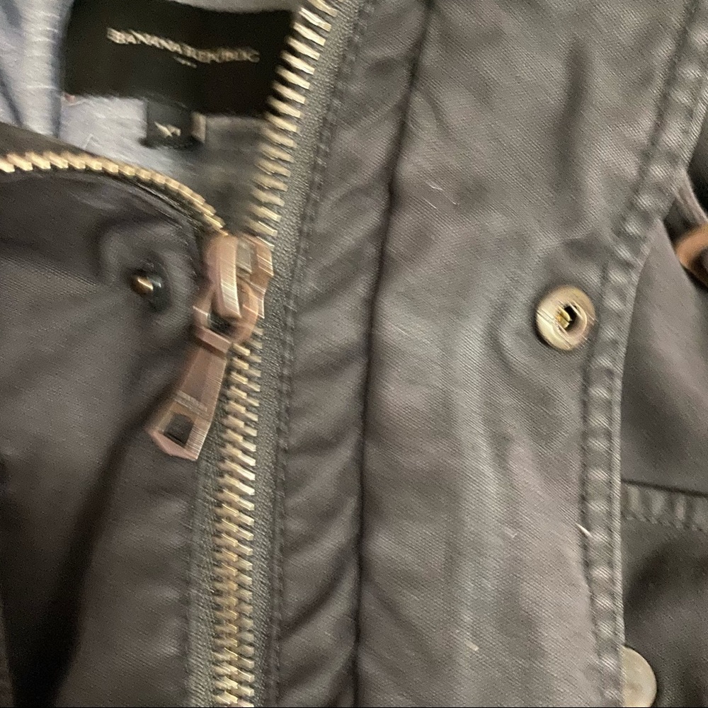 Banana Republic Alpine Parka Coat faded Wood - Picture 6 of 9